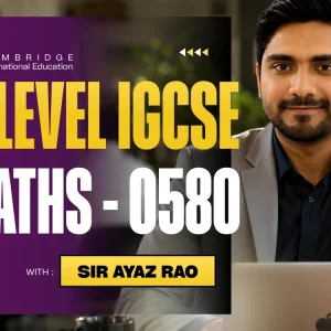 Sir Ayaz Rao-O Level IGCSE Maths 0580