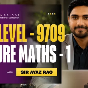 Sir Ayaz Rao-A Level Maths 9709 Pure Maths 1