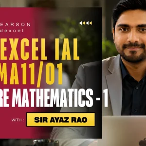 Sir Ayaz Rao-A Level Edexcel Maths WMA11/01 Pure Maths 1
